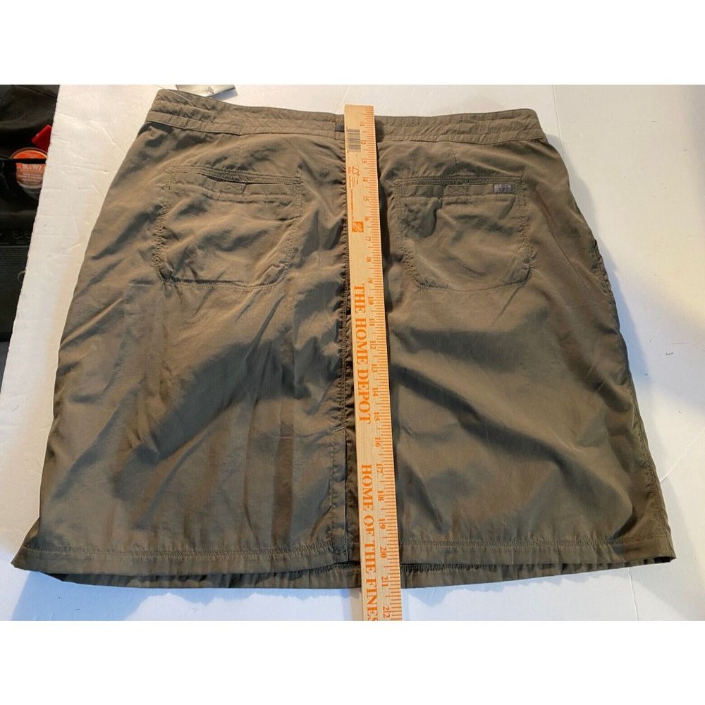 Eastern Mountain Sports Women’s Skirt Size16 Olive Green Pocket Golf Hike Nylon - Picture 8 of 9